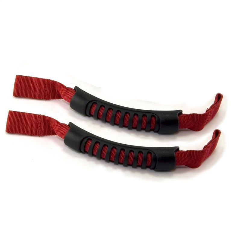 Rugged Ridge 13305.11 - RUG13305.11 - Rugged Ridge Front Headrest Grab Handles Red 07-20 JK/JL/JT - Shipped in Europe - Tuningsupply.com