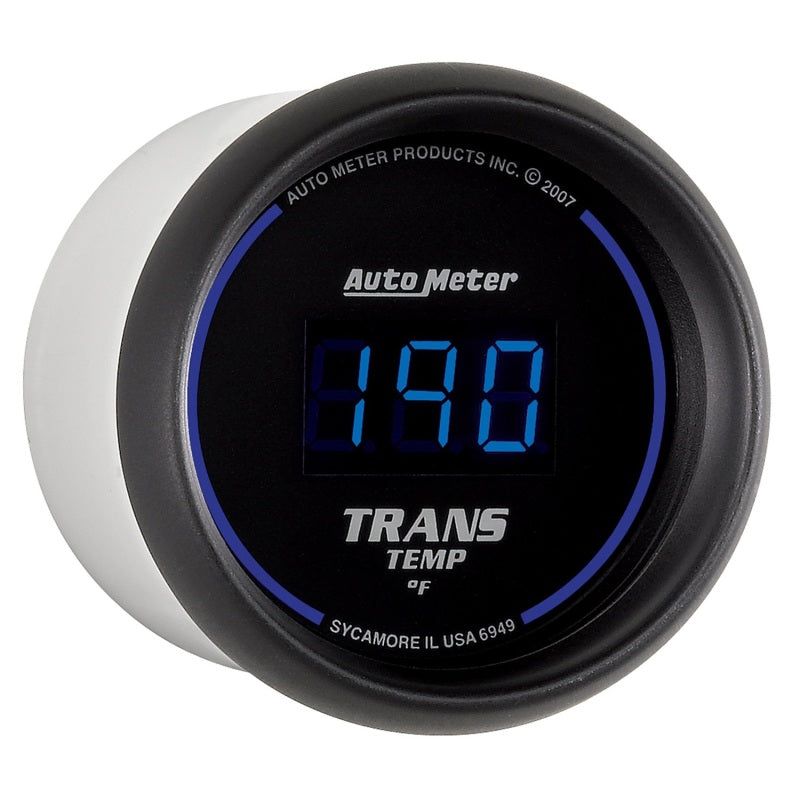 AutoMeter 6949 - ATM6949 - Autometer 52.4mm Black Digital Trans Temperature Gauge - Shipped in Europe - Tuningsupply.com