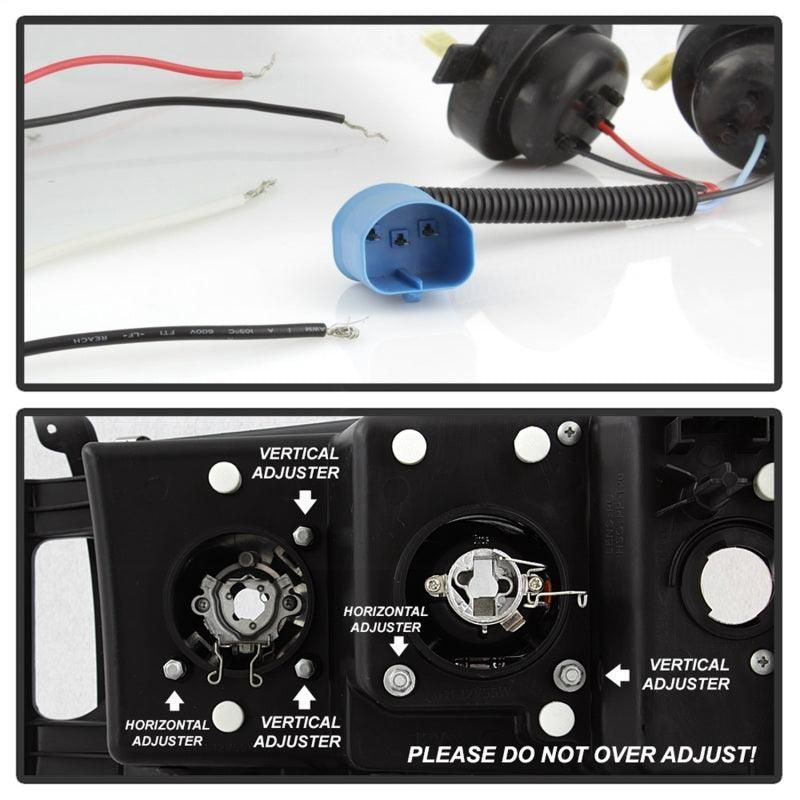 SPYDER 5078384 - SPY5078384 - Spyder Dodge Ram 1500 02-05 03-05 Projector Headlights LED Halo LED Blk Smke PRO-YD-DR02-HL-BSM - Shipped in Europe - Tuningsupply.com