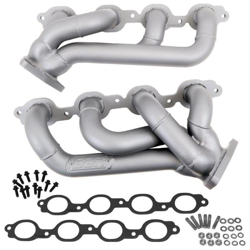 BBK 4047 - BBK4047 - BBK 14-18 GM Truck 5.3/6.2 1 3/4in Shorty Tuned Length Headers - Titanium Ceramic - Shipped in Europe - Tuningsupply.com