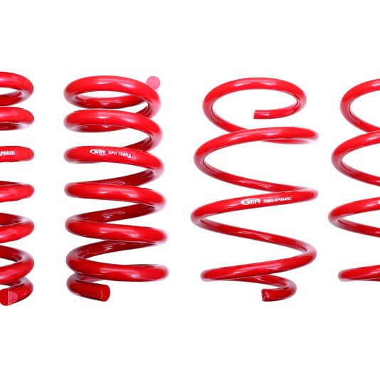 BMR Suspension SPH765R - BMRSPH765R - BMR 15-18 S550 Mustang Lowering Spring Kit (Set Of 4) - Red - Shipped in Europe - Tuningsupply.com