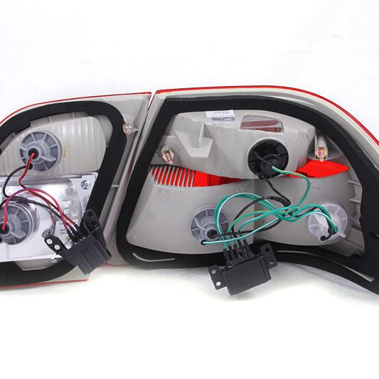 ANZO 221207 - ANZ221207 - ANZO 1996-2002 Mercedes Benz E Class W210 Taillights Red/Smoke G2 - Shipped in Europe - Tuningsupply.com