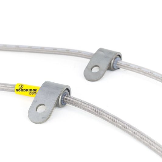 Goodridge 12238 - GRI12238 - Goodridge 09-12 Cadillac CTS-V (All CTS-V w/ Brembo Brakes) Stainless Steel Brake Line Kit - Shipped in Europe - Tuningsupply.com