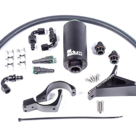 Radium Engineering 20-0354-03 - RAD20-0354-03 - Radium Engineering 03-08 Subaru Forester / 93-07 Subaru Impreza Stainless Fuel Filter - Shipped in Europe - Tuningsupply.com