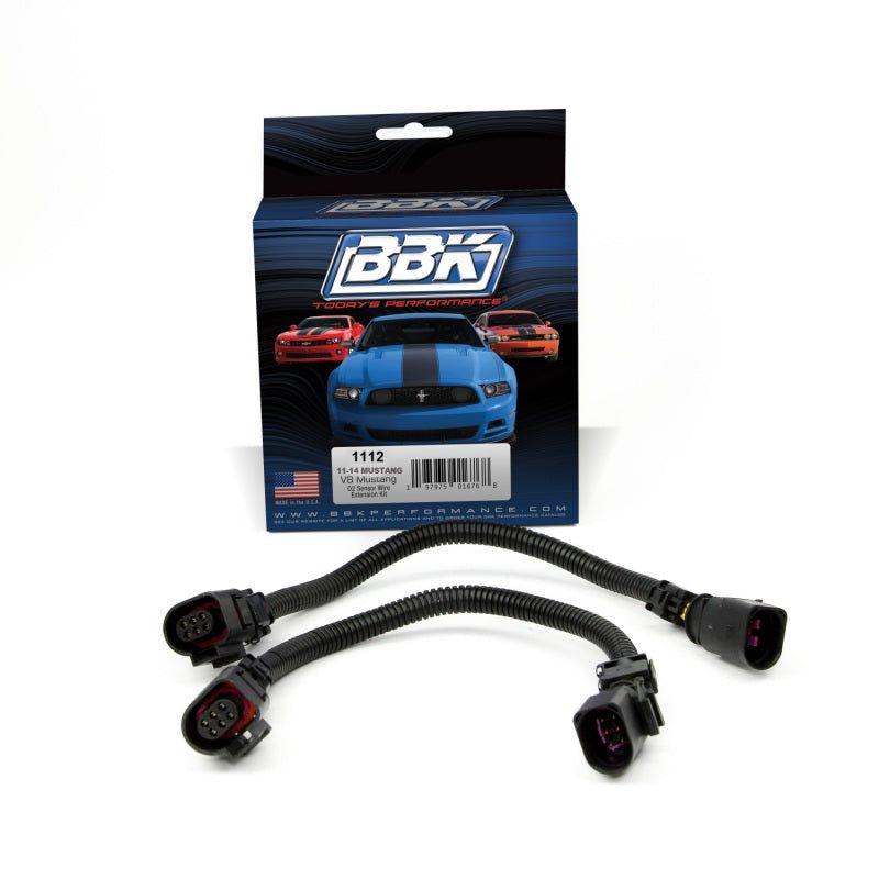 BBK 1112 - BBK1112 - BBK 11-14 Mustang GT Front O2 Sensor Wire Harness Extensions 12 (pair) - Shipped in Europe - Tuningsupply.com
