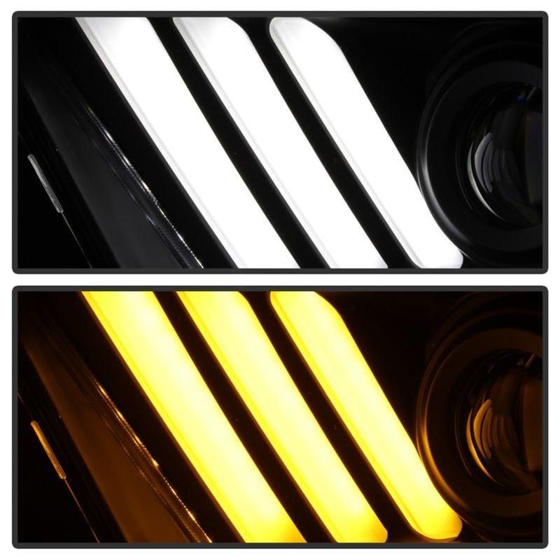 SPYDER 5084569 - SPY5084569 - Spyder Ford Mustang 10-13 Projector Headlights - HID Model Only - Black PRO-YD-FM2010V2-HID-BK - Shipped in Europe - Tuningsupply.com