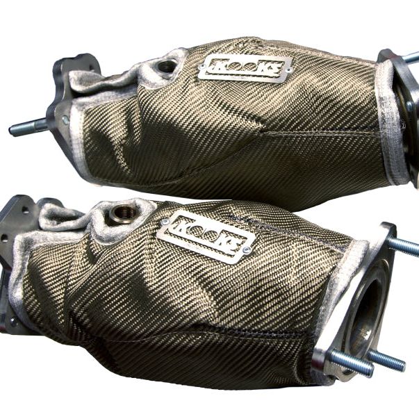 Kooks Headers 218033B2 - KSH218033B2 - Kooks 2020+ Chevrolet Corvette C8 LT2 6.2L Heat Shield Blankets for Ultra Green Catted Connect Pipes - Shipped in Europe - Tuningsupply.com