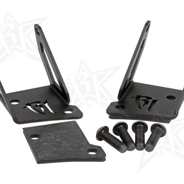 Rigid Industries 40331 - RIG40331 - Rigid Industries Jeep JK - A-Pillar Mount Kit - Mounts set of Dually/D2 - Shipped in Europe - Tuningsupply.com