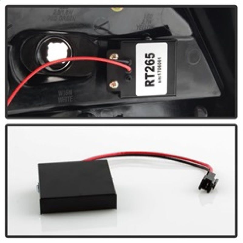 SPYDER 5085139 - SPY5085139 - Spyder 12-14 Ford Focus 5DR LED Tail Lights - Black (ALT-YD-FF12-LED-BK) - Shipped in Europe - Tuningsupply.com