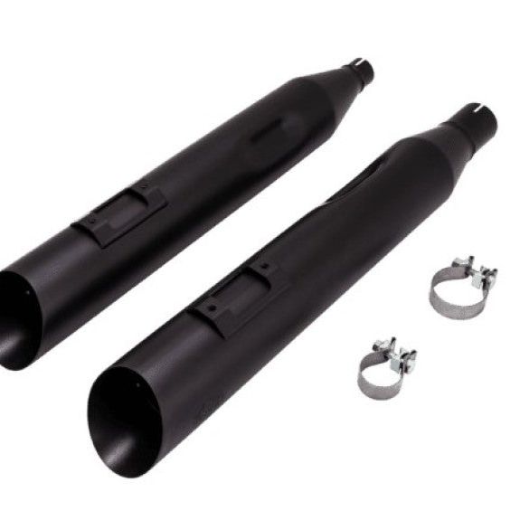 Vance and Hines 46764 - VAH46764 - Vance & Hines HD 17-25 Touring Blackslash 450 S/OS Black Slip-On Exhaust - Shipped in Europe - Tuningsupply.com