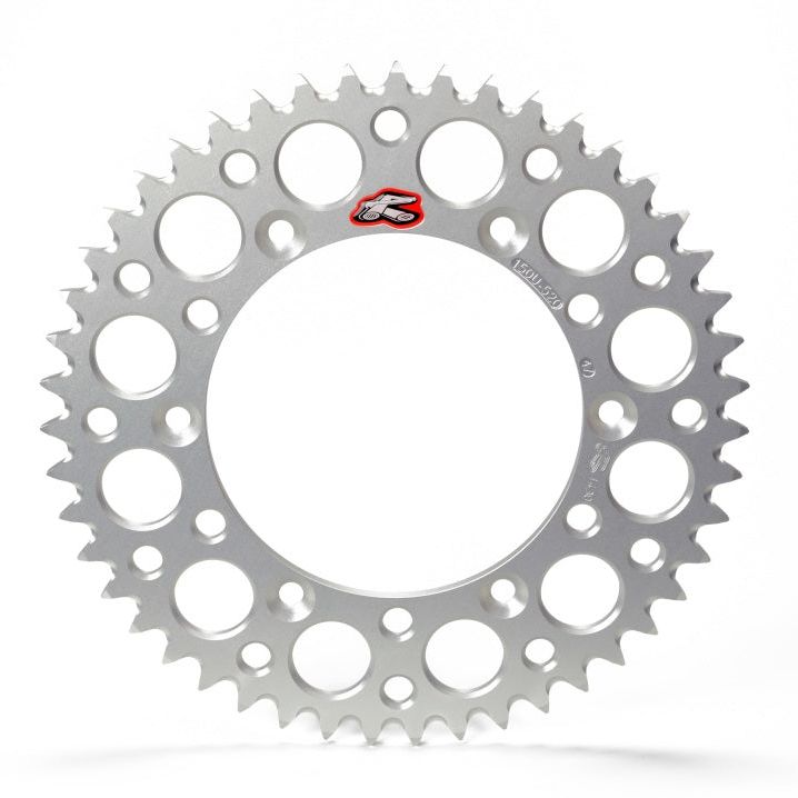 Renthal 223A-520-36GESI - REN223A-520-36GESI - Renthal 08-14 Kawasaki KFX 450R Rear Grooved Sprocket - Silver 520-36P Teeth - Shipped in Europe - Tuningsupply.com