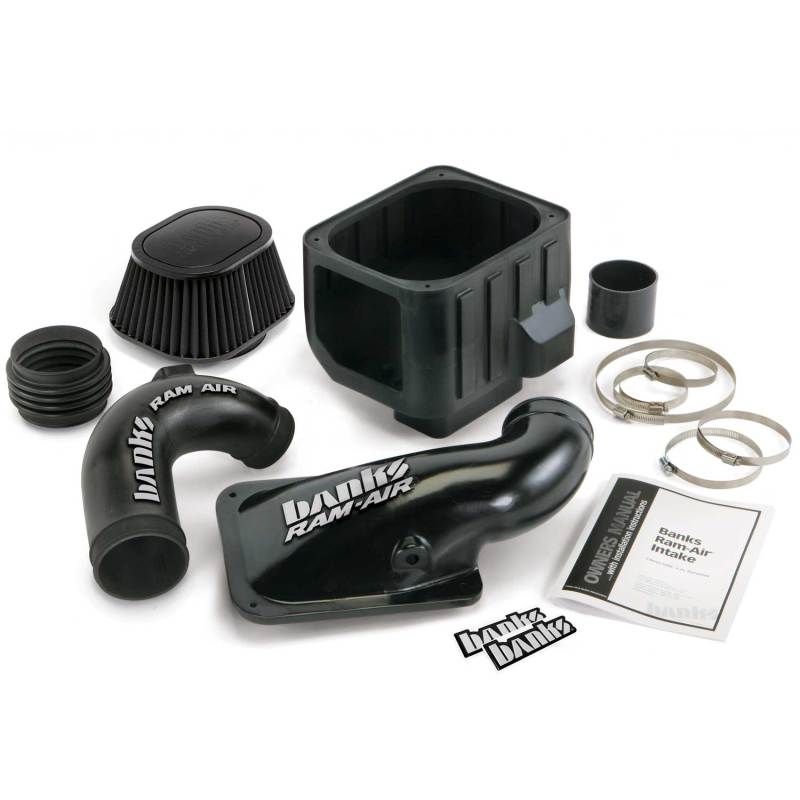Banks Power 42135-D - GBE42135-D - Banks Power 04-05 Chevy 6.6L LLY Ram-Air Intake System - Dry Filter - Shipped in Europe - Tuningsupply.com