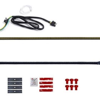 Putco 9201960-04 - PUT9201960-04 - Putco 07-18 Chevy Silv 1500/08-15 Ford SuperDuty 60in Light Blade Direct Fit Kit Red/Amber/White - Shipped in Europe - Tuningsupply.com