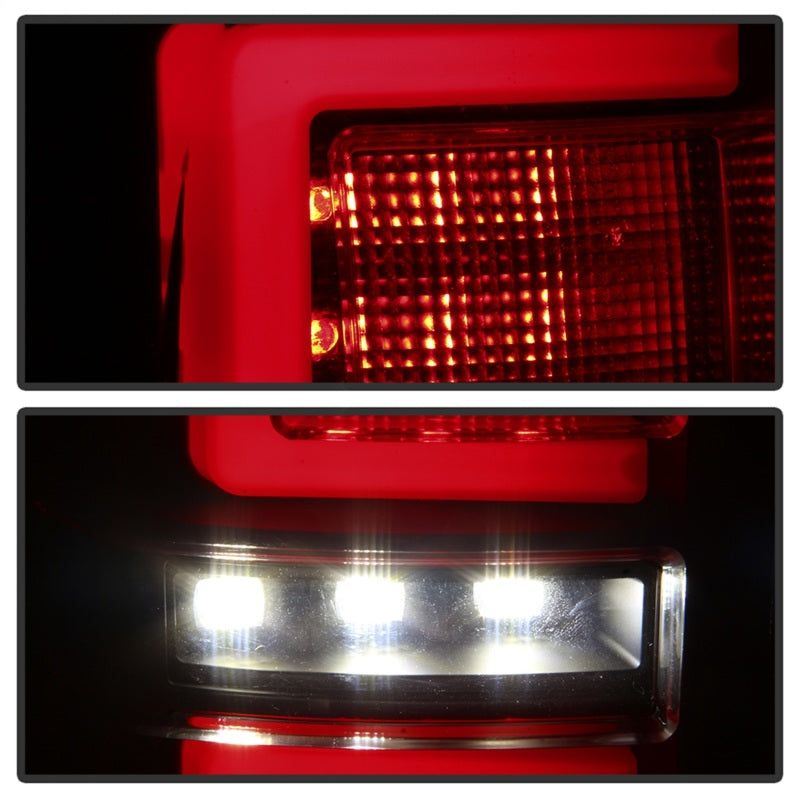 SPYDER 5085740 - SPY5085740 - Spyder 16-17 Toyota Tacoma LED Tail Lights - Black Smoke (ALT-YD-TT16-LED-BSM) - Shipped in Europe - Tuningsupply.com