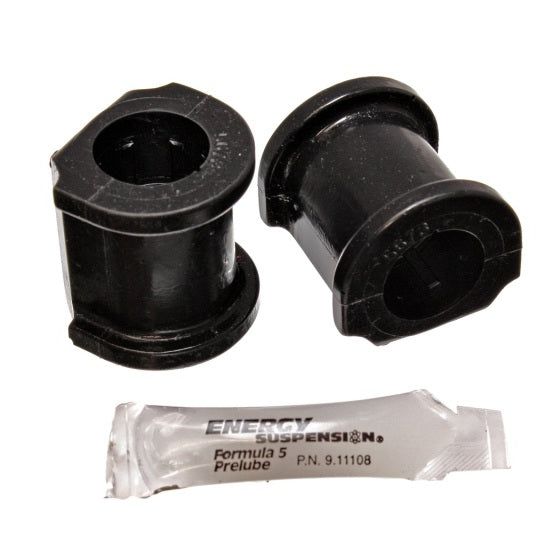 Energy Suspension 16.5133G - ENG16.5133G - Energy Suspension 01-05 Honda Civic/CRX / 02-05 Civic Si Black 1 inch Front Sway Bar Bushings - Shipped in Europe - Tuningsupply.com