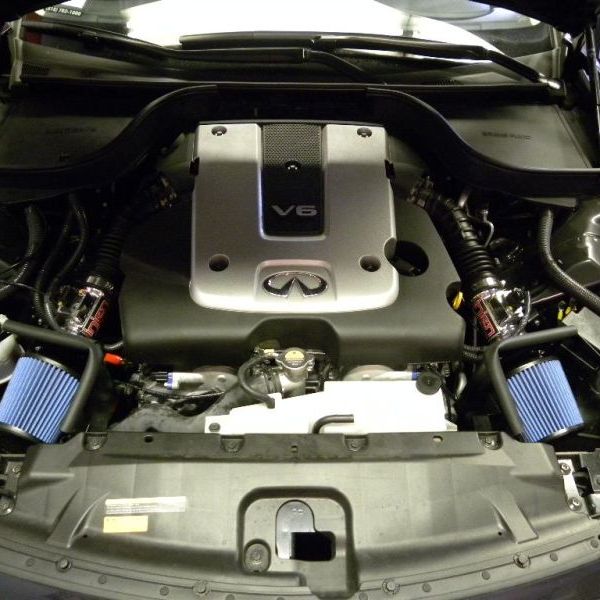 Injen SP1961BLK - INJSP1961BLK - Injen 12 Infiniti G25 2.5L V6 Dual Black Short Ram Intake w/ MR Technology - Shipped in Europe - Tuningsupply.com