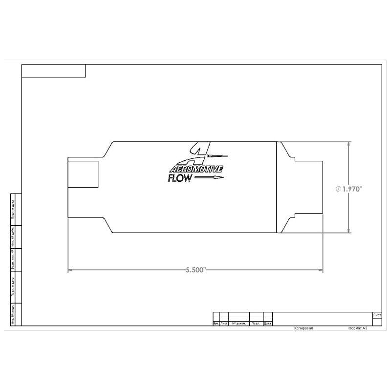 Aeromotive 12340 - AER12340 - Aeromotive In-Line Filter - (AN-10) 10 Micron Microglass Element Red Anodize Finish - Shipped in Europe - Tuningsupply.com