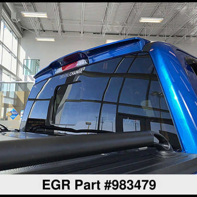 EGR 983479 - EGR983479 - EGR 15+ Ford F150 Reg/Crw/Super Crw Cab Rear Cab Truck Spoilers (983479) - Shipped in Europe - Tuningsupply.com