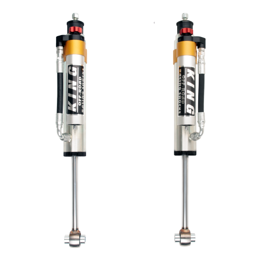 King Shocks 25001-301A - KIN25001-301A - King Shocks 90-12 Mercedes-Benz G-Class Rear 2.5 Dia Piggy Hose Reservoir w/Adjuster (Pair) - Shipped in Europe - Tuningsupply.com