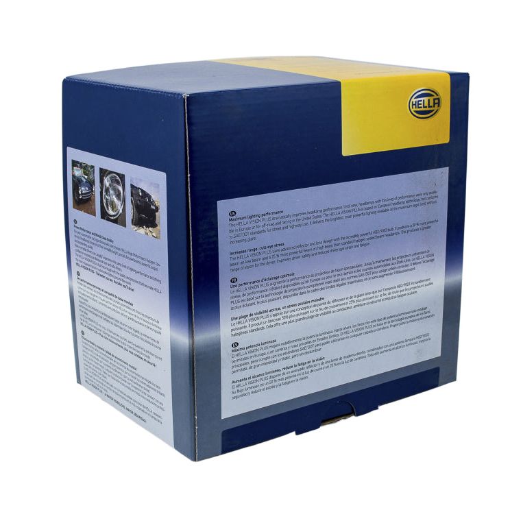 Hella LA002395301 - HELLA002395301 - Hella Vision Plus 7 inch 165MM HB2 12V SAE VP Head Lamp - Shipped in Europe - Tuningsupply.com