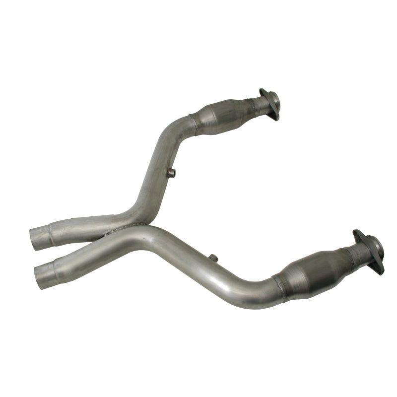 BBK 1658 - BBK1658 - BBK 11-14 Mustang 5.0 Short Mid X Pipe With Catalytic Converters 3.0 For BBK Long Tube Headers - Shipped in Europe - Tuningsupply.com