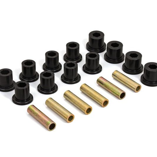 Daystar KJ02007BK - DAYKJ02007BK - Daystar 1987-1996 Jeep Wrangler YJ 4WD - Front OR Rear Spring and Shackle Bushings - Shipped in Europe - Tuningsupply.com