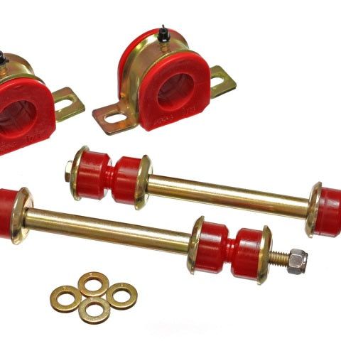 Energy Suspension 3.5214R - ENG3.5214R - Energy Suspension 00-06 Tahoe/Yukon/Denali 2WD Red 32mm Front Sway Bar Bushing Set - Shipped in Europe - Tuningsupply.com