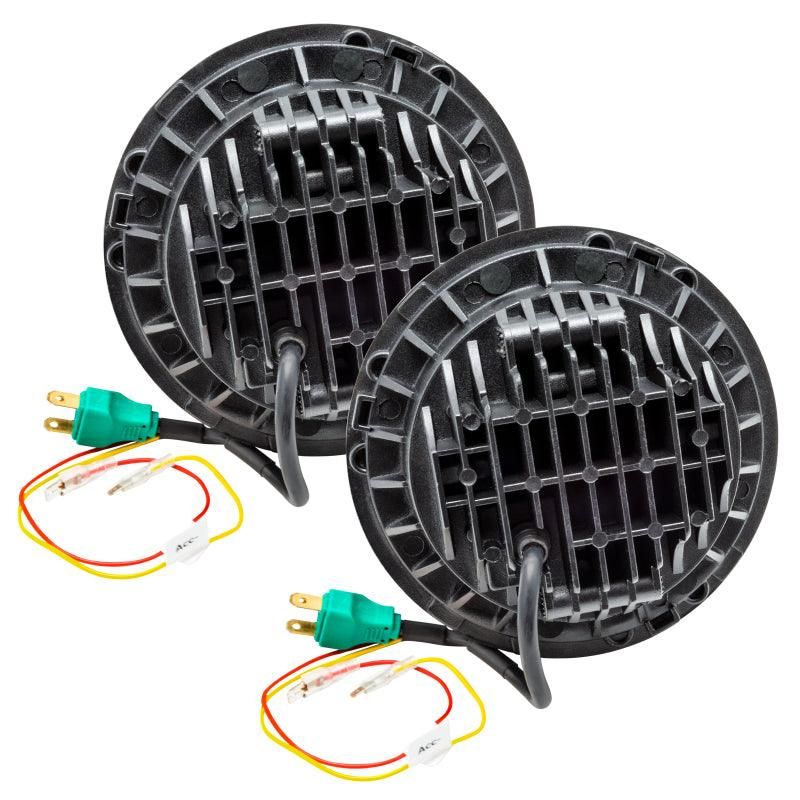 ORACLE Lighting 5769-335 - ORL5769-335 - Oracle 7in High Powered LED Headlights - Black Bezel - ColorSHIFT - BC1 - Shipped in Europe - Tuningsupply.com