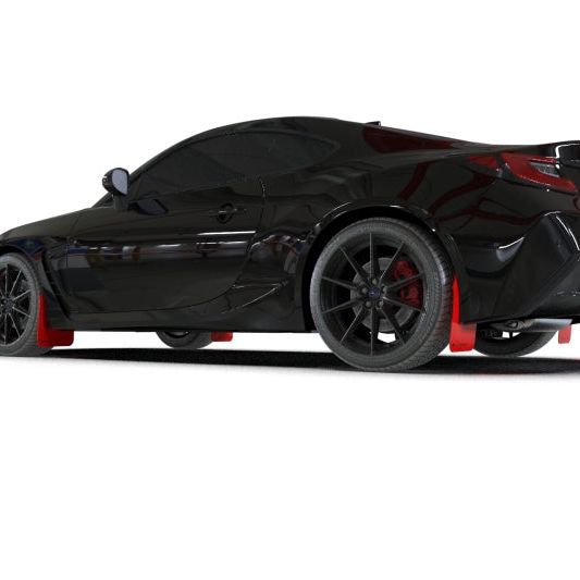 Rally Armor MF99-UR-RD-BLK - RALMF99-UR-RD-BLK - Rally Armor 22-25 Subaru BRZ / Toyota GR86 Red UR Mud Flap w/Black Logo - Shipped in Europe - Tuningsupply.com
