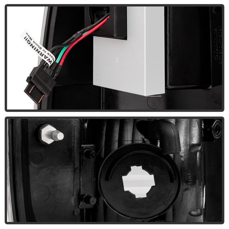 SPYDER 5003904 - SPY5003904 - Spyder Ford Super Duty 08-15 LED Tail Lights Chrome ALT-YD-FS07-LED-C - Shipped in Europe - Tuningsupply.com