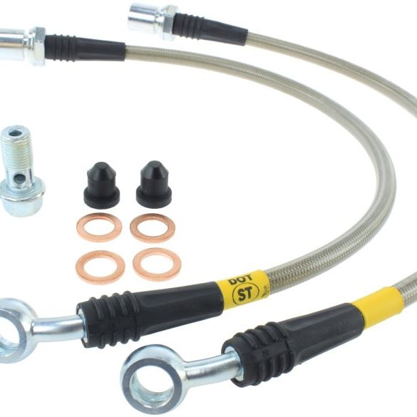 Stoptech 950.44502 - STO950.44502 - StopTech 95-06 Lexus LS Stainless Steel Rear Brake Lines - Shipped in Europe - Tuningsupply.com