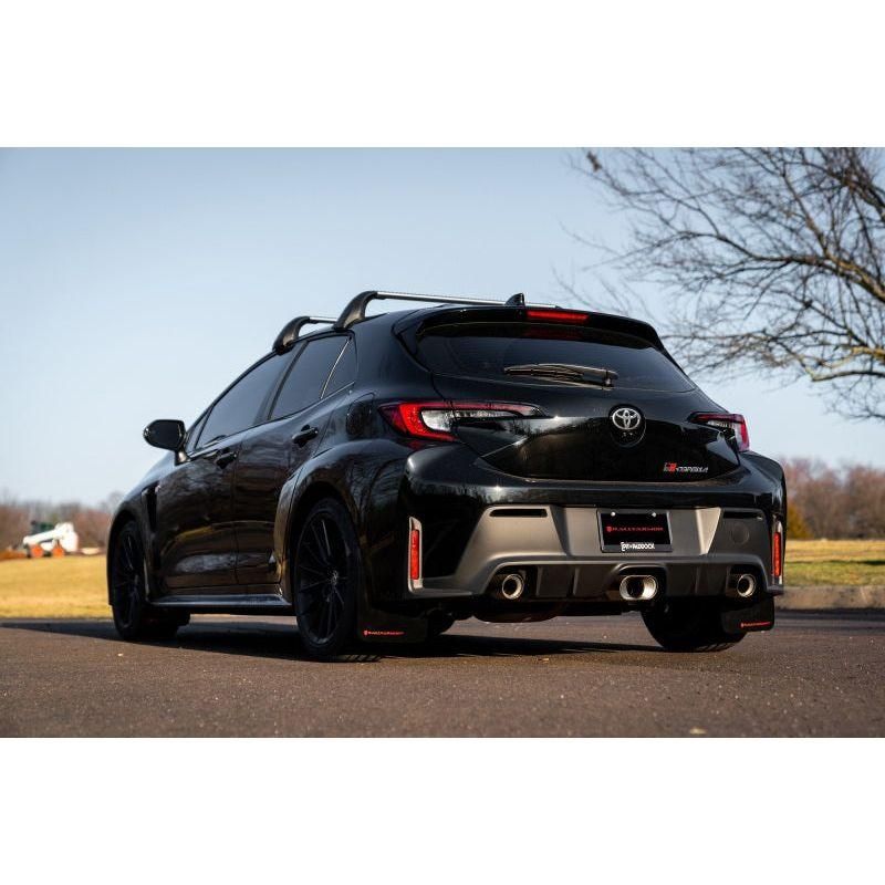 Rally Armor MF89-UR-BLK-RD - RALMF89-UR-BLK-RD - Rally Armor 23-25 Toyota GR Corolla Black UR Mud Flap w/Red Logo - Shipped in Europe - Tuningsupply.com