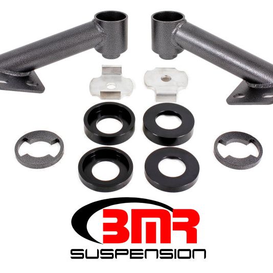 BMR Suspension CB005H - BMRCB005H - BMR 15-17 S550 Mustang Cradle Bushing Lockout Kit - Black Hammertone - Shipped in Europe - Tuningsupply.com