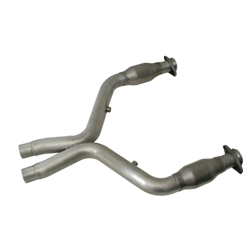 BBK 1637 - BBK1637 - BBK 05-10 Mustang 4.6 Short Mid X Pipe With Catalytic Converters 2-3/4 For BBK Long Tube Headers - Shipped in Europe - Tuningsupply.com
