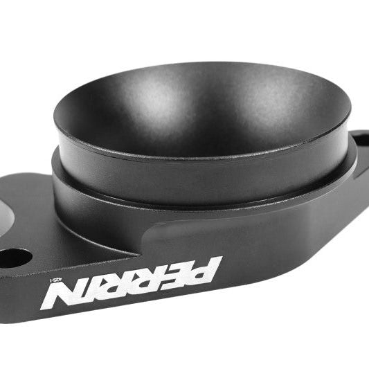 Perrin Performance PSP-INT-425BK - PERPSP-INT-425BK - PERRIN 22-24 Subaru WRX / 20-25 LGT & OBXT Turbo Inlet Hose w/Turbo Adapter Flange (Long) - Black - Shipped in Europe - Tuningsupply.com