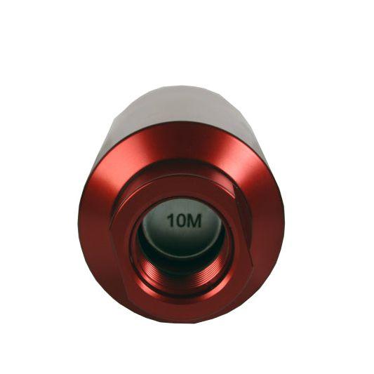 Aeromotive 12340 - AER12340 - Aeromotive In-Line Filter - (AN-10) 10 Micron Microglass Element Red Anodize Finish - Shipped in Europe - Tuningsupply.com