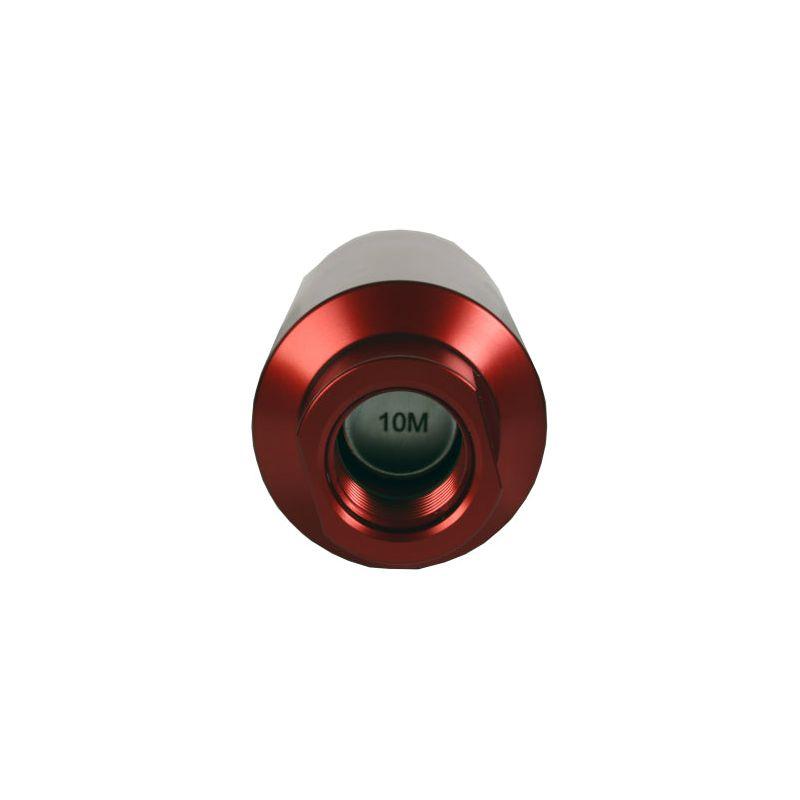 Aeromotive 12340 - AER12340 - Aeromotive In-Line Filter - (AN-10) 10 Micron Microglass Element Red Anodize Finish - Shipped in Europe - Tuningsupply.com