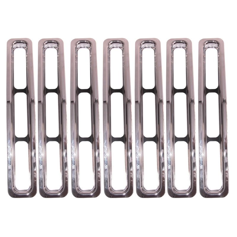 Rugged Ridge 11306.01 - RUG11306.01 - Rugged Ridge Grille Inserts Chrome 87-95 Jeep Wrangler YJ - Shipped in Europe - Tuningsupply.com