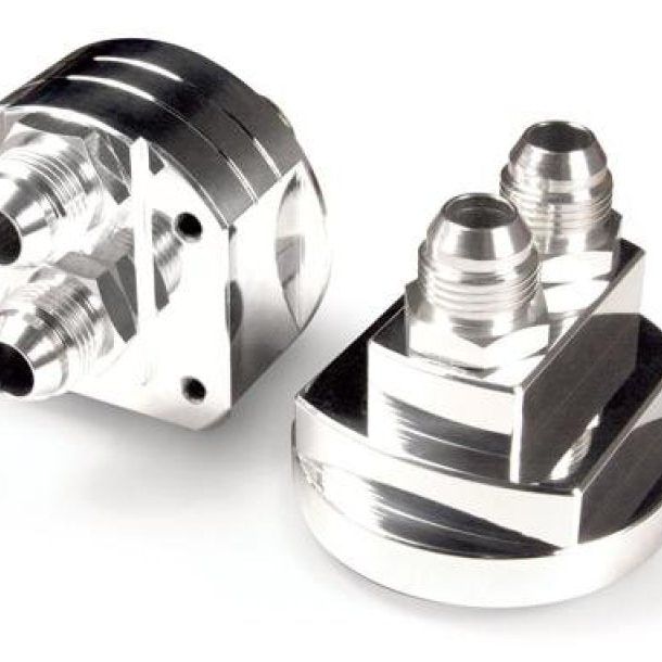 BLOX Racing BXGA-00115-PO - BLOBXGA-00115-PO - BLOX Racing Remote Oil Filter Relocation Kit - Polished - Shipped in Europe - Tuningsupply.com