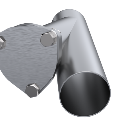 QTP 10250 - QTP10250 - QTP 2.5in Weld-On QTEC Exhaust Cutout Y-Pipe - Shipped in Europe - Tuningsupply.com