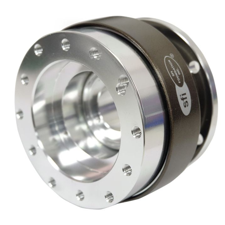 NRG SRK-200-1SL - NRGSRK-200-1SL - NRG Quick Release Gen 2.0 - Silver Body / Chrome Ring SFI Spec 42.1 - Shipped in Europe - Tuningsupply.com