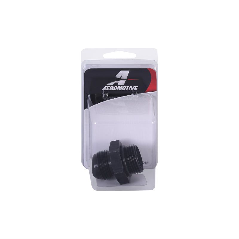 Aeromotive 15612 - AER15612 - Aeromotive AN-12 O-Ring Boss / AN-12 Male Flare Adapter Fitting - Shipped in Europe - Tuningsupply.com