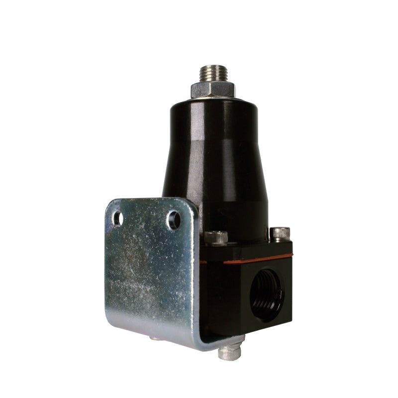 Aeromotive 13136 - AER13136 - Aeromotive Adjustable Regulator Billet EFI Bypass - (2) -6 Inlets/(1) -6 Return - Black - Shipped in Europe - Tuningsupply.com