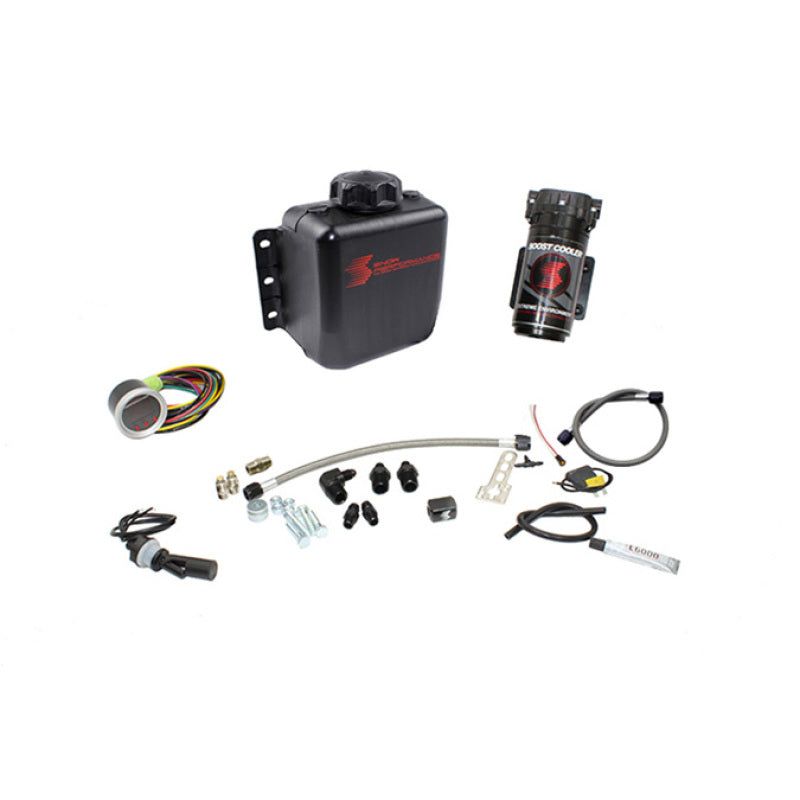 Snow Performance SNO-210-BRD-T - SNOSNO-210-BRD-T - Snow Performance Stg 2 Boost Cooler F/I Prog. Water Injection Kit (SS Braided 4AN Fitting) - No Tank - Shipped in Europe - Tuningsupply.com