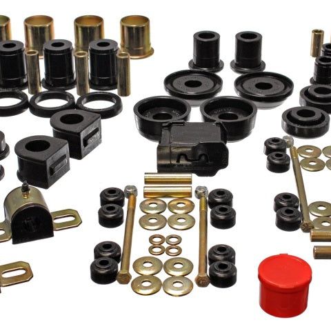 Energy Suspension 3.18130G - ENG3.18130G - Energy Suspension 93-02 Chevrolet Camaro Black Hyper-flex Master Bushing Set - Shipped in Europe - Tuningsupply.com