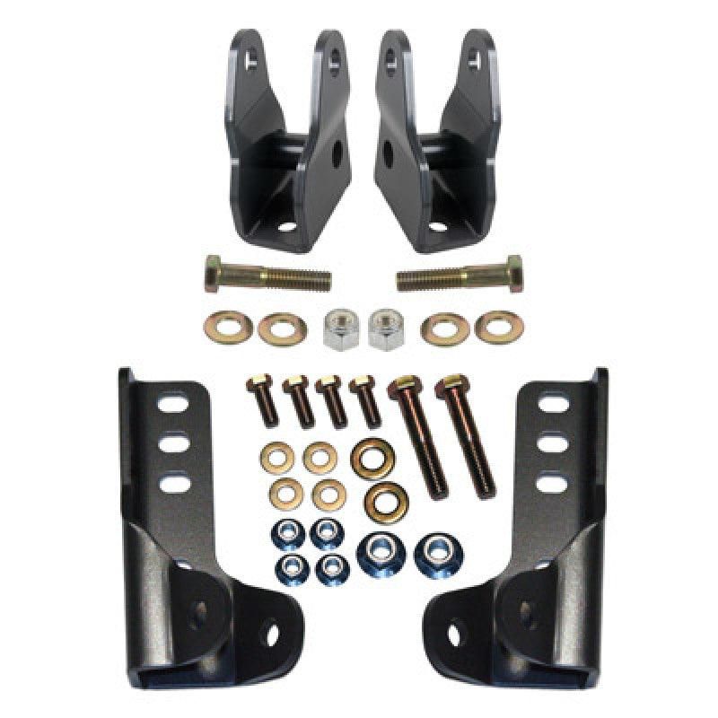 Synergy Mfg 8015 - SYN8015 - Synergy 07-18 JeepWrangler JK/JKU Front Lower Shock Extension Brackets - Shipped in Europe - Tuningsupply.com