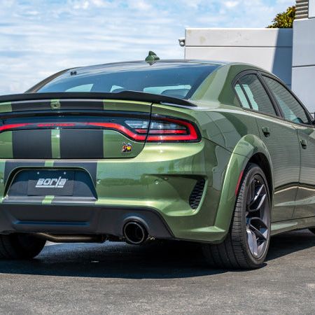 Borla 60729BC - BOR60729BC - Borla 15-24 Dodge Charger V8 / 2023 Chrysler 300C T-304 SS Tips 5in Outlet - Black Chrome - Shipped in Europe - Tuningsupply.com