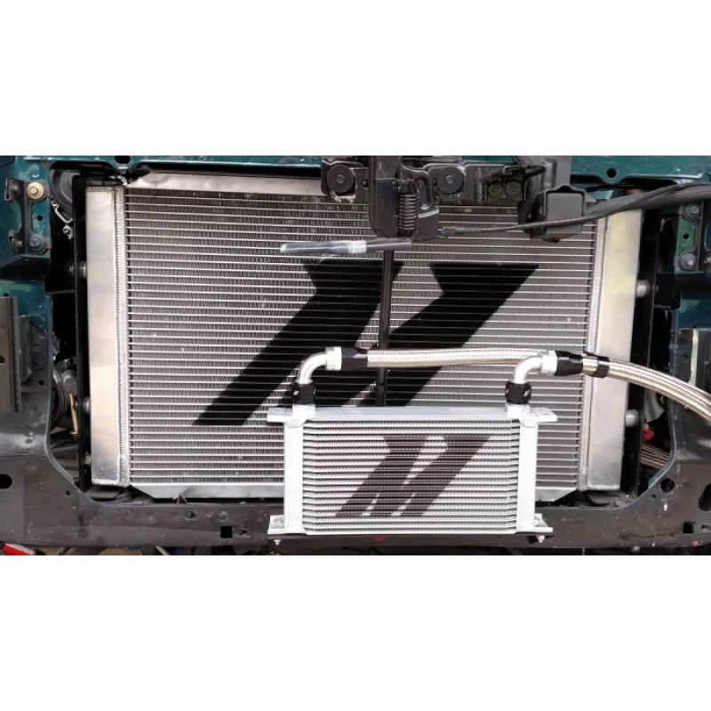 Mishimoto MMOC-U - MISMMOC-U - Mishimoto Universal 10 Row Oil Cooler Kit (Metal Braided Lines) - Shipped in Europe - Tuningsupply.com
