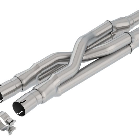 Borla 60662 - BOR60662 - Borla 15-18 Ford Mustang GT 5.0L AT/MT RWD 2.5in Resonator Delete X-Pipe - Shipped in Europe - Tuningsupply.com