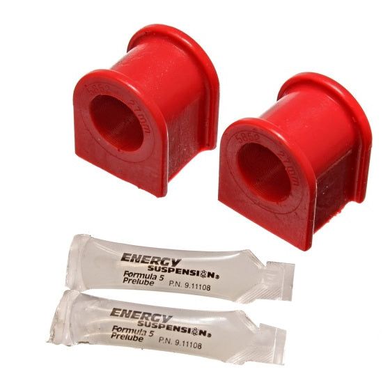 Energy Suspension 8.5133R - ENG8.5133R - Energy Suspension 87-92 Toyota Supra Red 27mm Front Sway Bar Bushing Set - Shipped in Europe - Tuningsupply.com